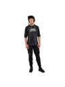 Horsefeathers Cyklistický dres Spike 3/4 - poltopánka/čierna HORSEFEATHERS