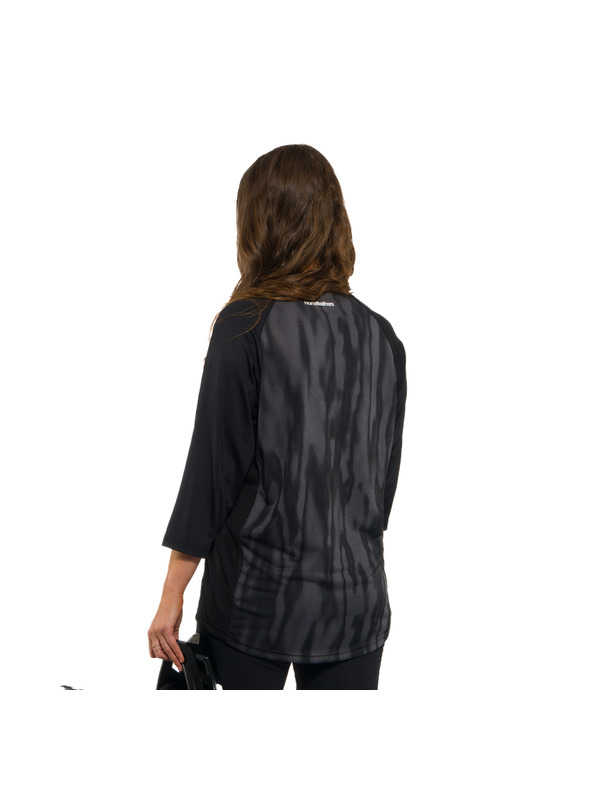 Horsefeathers Cyklistický dres Spike 3/4 - poltopánka/čierna HORSEFEATHERS