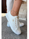 BIG STAR SHOES Dámske tenisky z EKO kože Big Star – biele