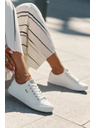 BIG STAR SHOES Dámske tenisky z EKO kože Big Star – biele