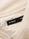 Ombre Clothing Pánske bavlnené tričko s potlačou vrecka - tyrkysové