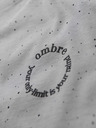 Ombre Clothing Pánske bavlnené tričko s potlačou a okrúhlym výstrihom - svetlo sivé