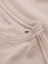 Ombre Clothing Bavlnené tričko s potlačou a okrúhlym výstrihom - čierne