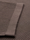 Ombre Clothing Pánske pletené tričko s gombíkmi pri výstrihu - sivé