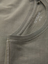 Ombre Clothing Bavlnené tričko s potlačou a okrúhlym výstrihom - čierne