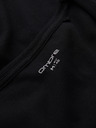 Ombre Clothing Pánske bavlnené basic tričko - čierne