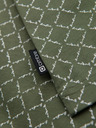 Ombre Clothing Pánske pletené tričko s celooplošnou potlačou - olivové