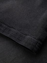 Ombre Clothing Pánske šortky s elastickým pásom a praným efektom - šedé