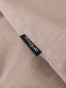 Ombre Clothing Pánske klasické bavlnené tričko BASIC - piesková