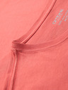 Ombre Clothing Pánske klasické bavlnené tričko BASIC - korálové