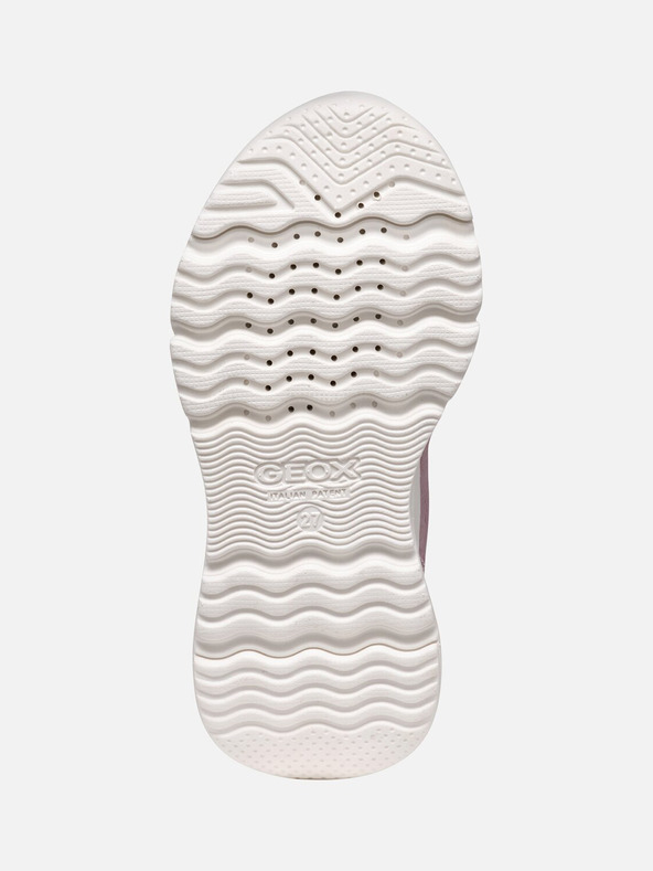 Geox Ružové dievčenské tenisky Geox Loftus