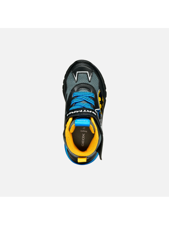 Geox Čierne chlapčenské tenisky Geox Ciberdron