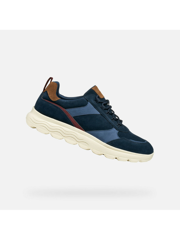Geox Tmavomodré pánske tenisky Geox Spherica