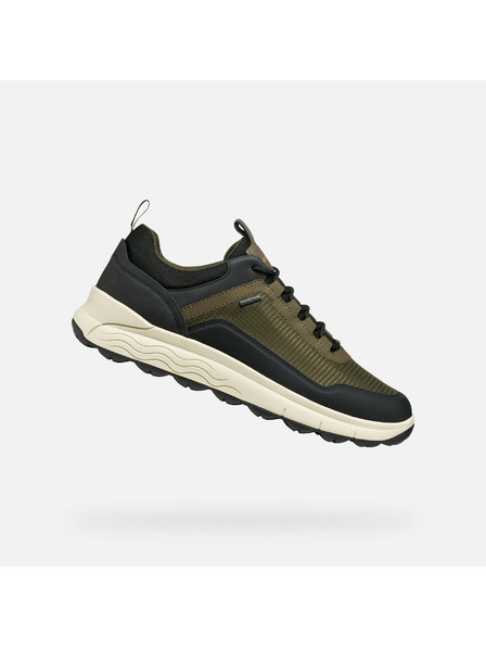 Geox Khaki pánske tenisky Geox Spherica 4x4 B Abx