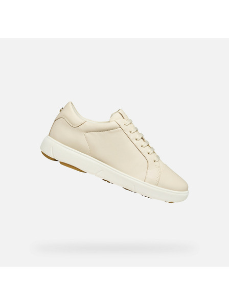 Geox Krémové dámske tenisky Geox Nebula 2.0 C