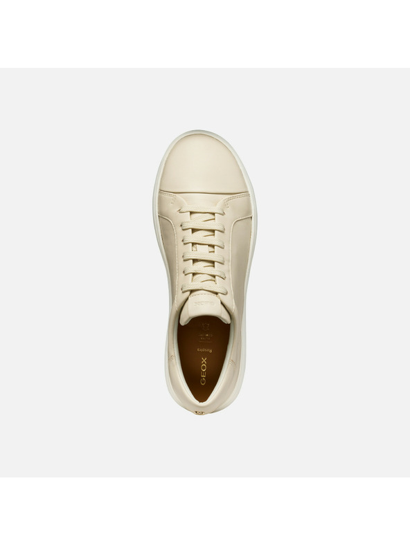 Geox Krémové dámske tenisky Geox Nebula 2.0 C