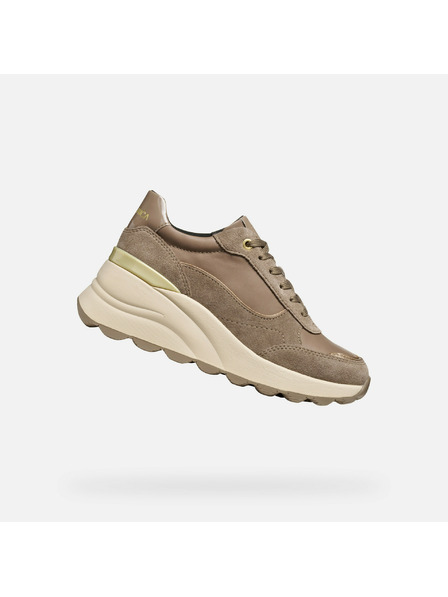 Geox Béžové dámske tenisky Geox Spherica EC13