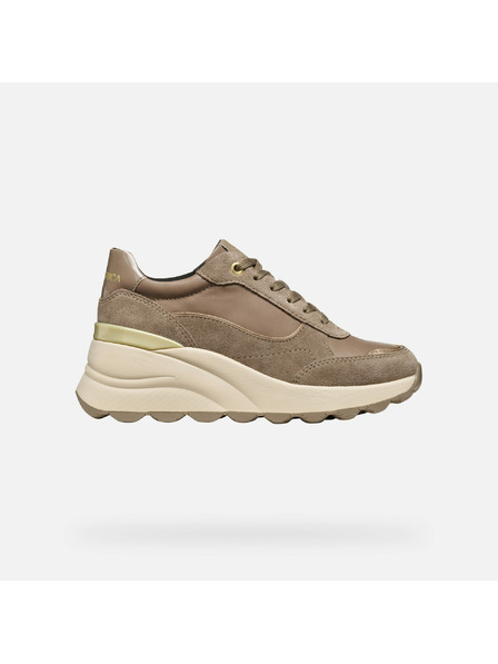 Geox Béžové dámske tenisky Geox Spherica EC13