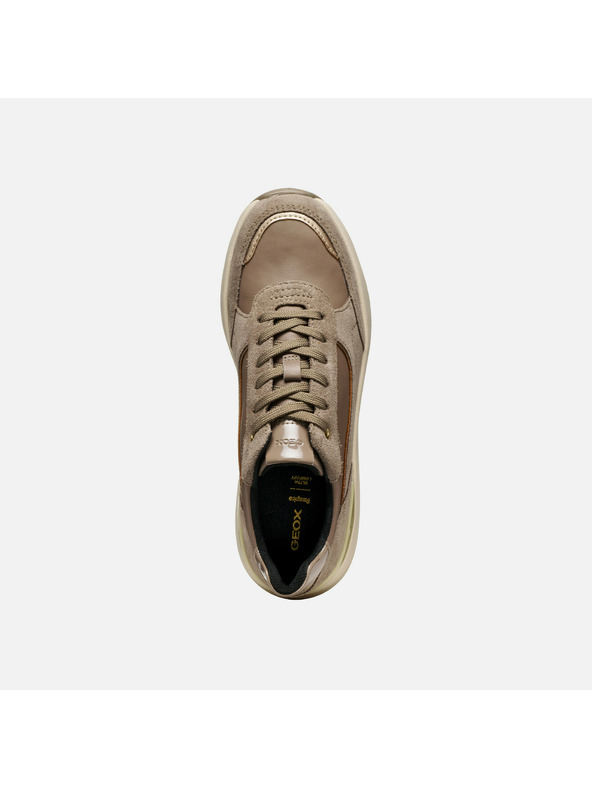 Geox Béžové dámske tenisky Geox Spherica EC13