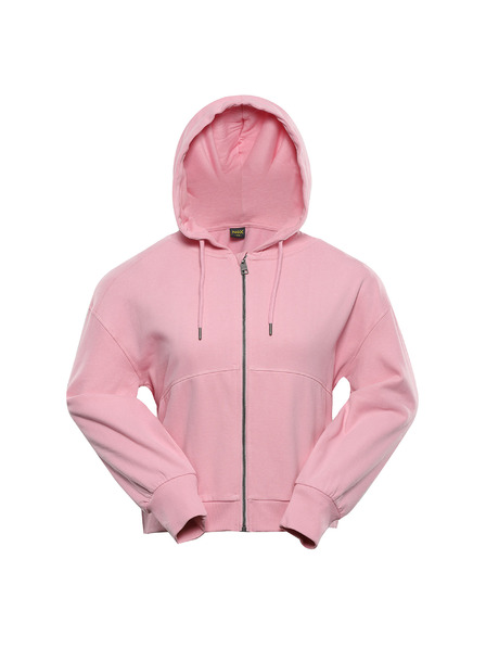 NAX Dámska bavlnená mikina nax NAX OLOSA romance rose