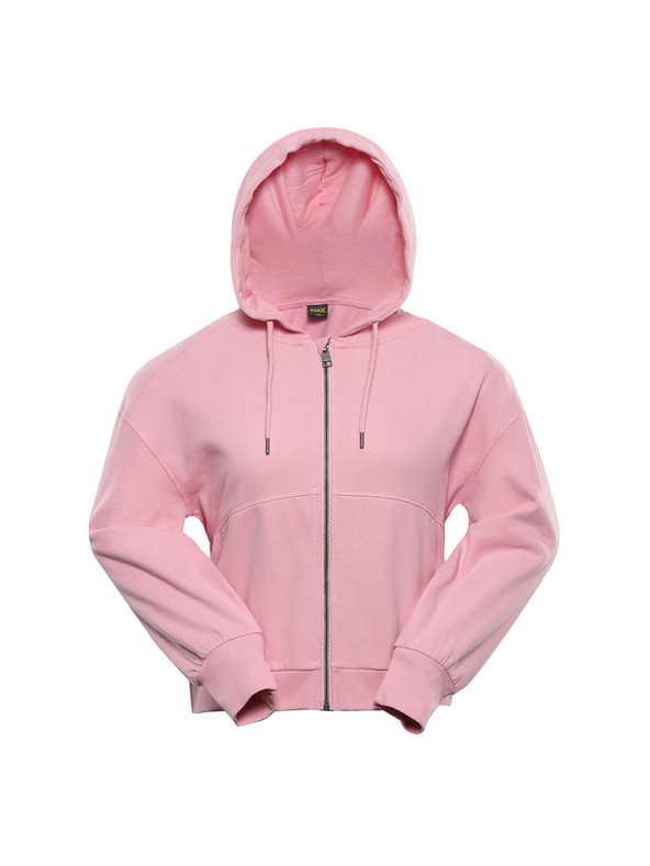 NAX Dámska bavlnená mikina nax NAX OLOSA romance rose