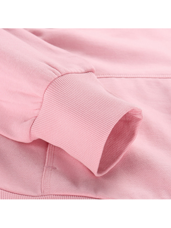 NAX Dámska bavlnená mikina nax NAX OLOSA romance rose