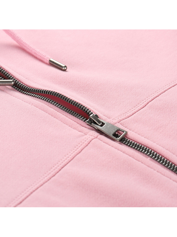 NAX Dámska bavlnená mikina nax NAX OLOSA romance rose