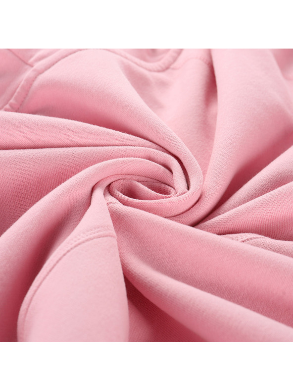 NAX Dámska bavlnená mikina nax NAX OLOSA romance rose