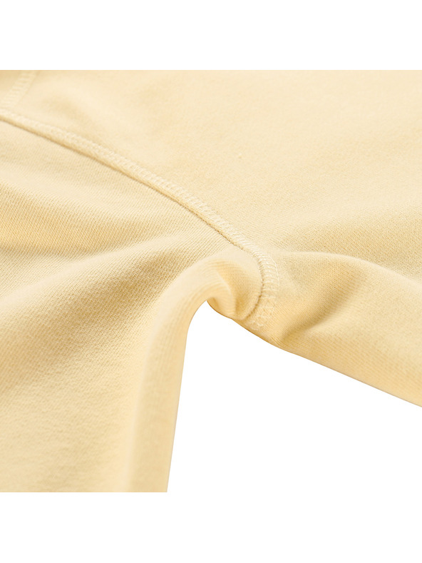 NAX Dámska bavlnená mikina nax NAX OLOSA apricot gelato