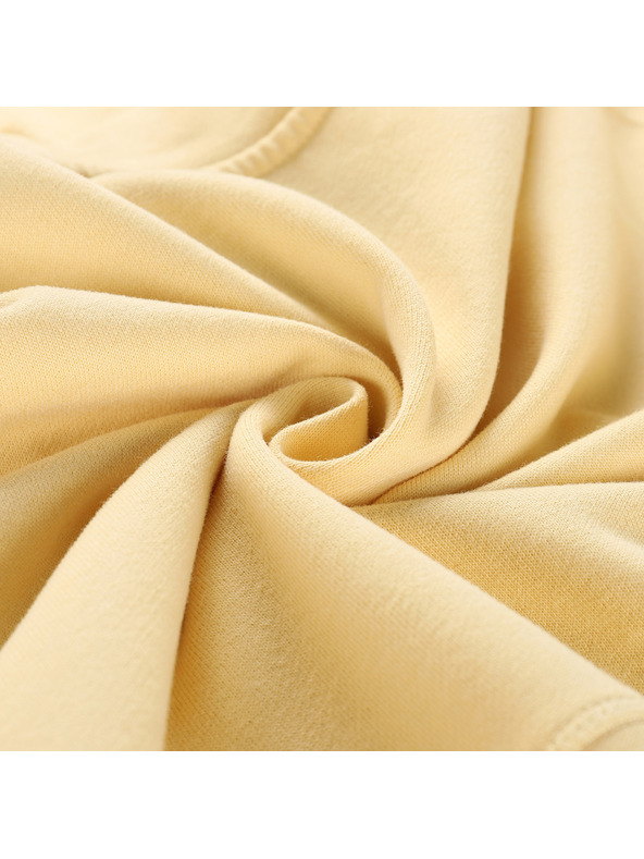 NAX Dámska bavlnená mikina nax NAX OLOSA apricot gelato