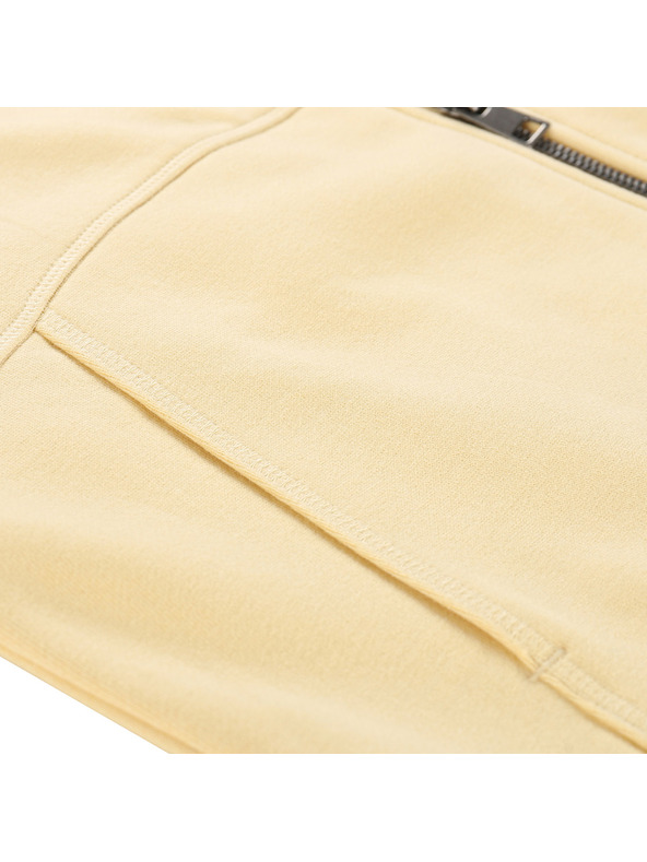 NAX Dámska bavlnená mikina nax NAX OLOSA apricot gelato