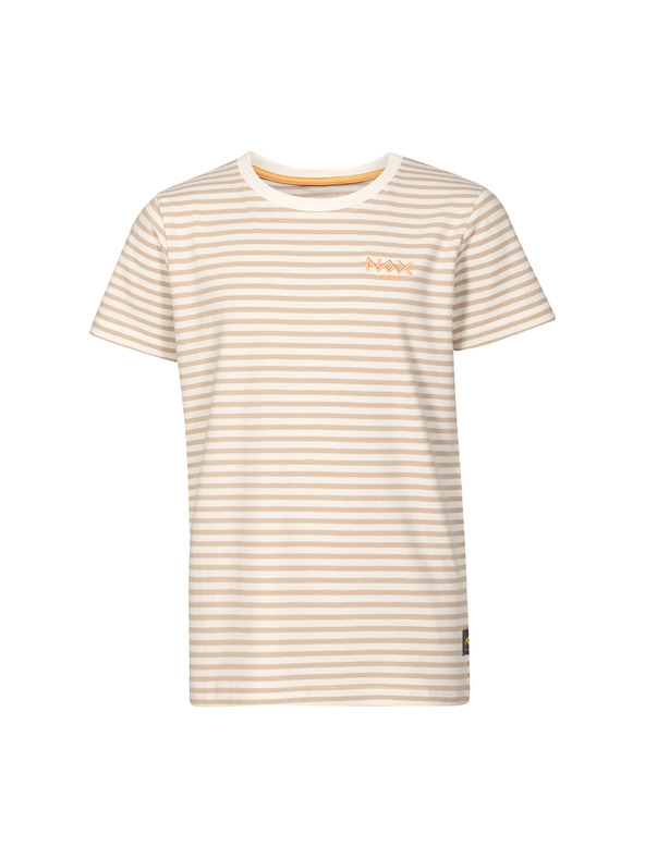 NAX Detské bavlnené tričko nax NAX ASEFO white pepper