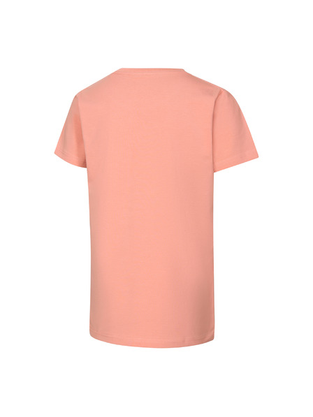 NAX Detské bavlnené tričko nax NAX OMESO coral almond