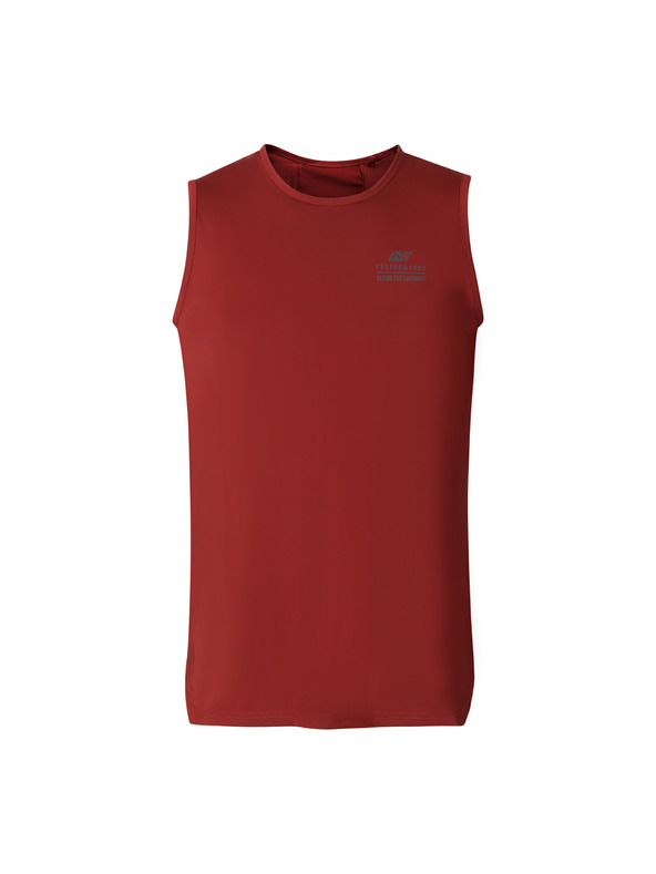 ALPINE PRO Pánske rýchloschnúce tielko s cool dry ALPINE PRO GELAD 2 merlot