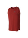 ALPINE PRO Pánske rýchloschnúce tielko s cool dry ALPINE PRO GELAD 2 merlot