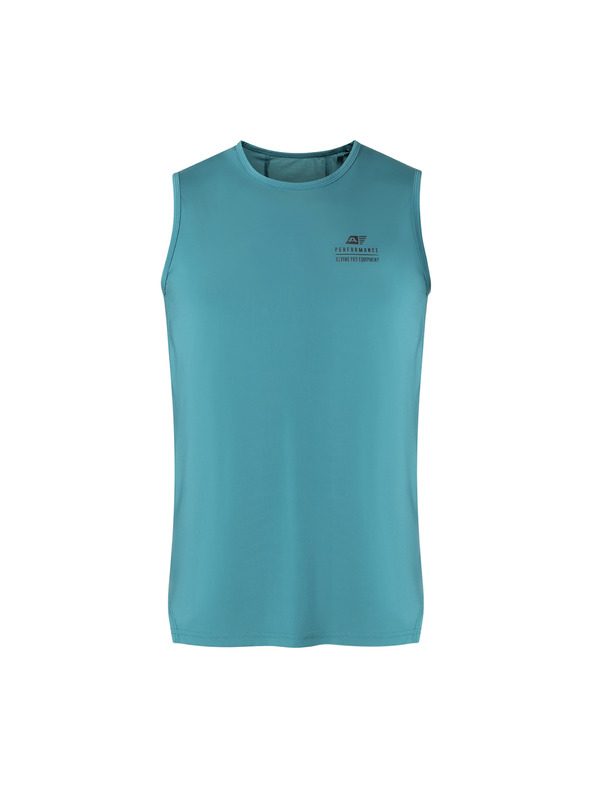 ALPINE PRO Pánske rýchloschnúce tielko s cool dry ALPINE PRO GELAD 2 bayou
