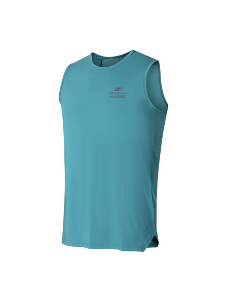 ALPINE PRO Pánske rýchloschnúce tielko s cool dry ALPINE PRO GELAD 2 bayou