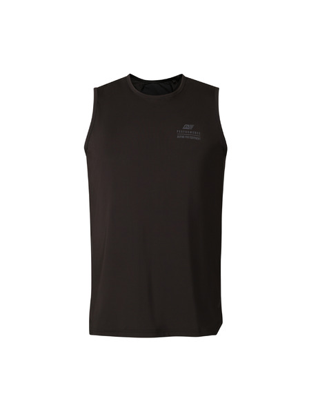 ALPINE PRO Pánske rýchloschnúce tielko s cool dry ALPINE PRO GELAD 2 black