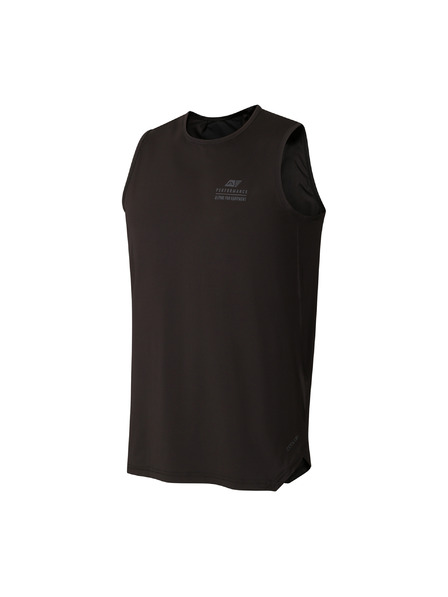 ALPINE PRO Pánske rýchloschnúce tielko s cool dry ALPINE PRO GELAD 2 black