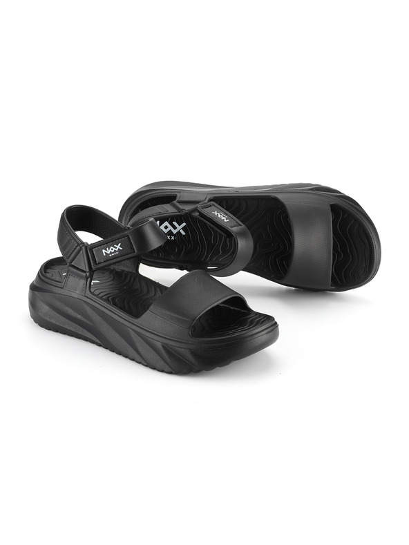 NAX Dámske sandále nax NAX ONERA black