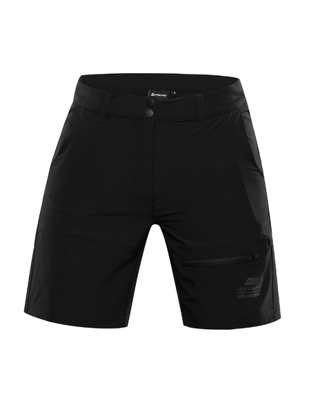 ALPINE PRO Dámske softshellové šortky ALPINE PRO BAKA black