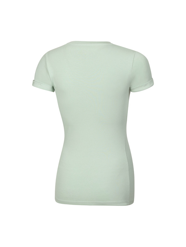 NAX Dámske bavlnené tričko nax NAX NAVAFA cameo green