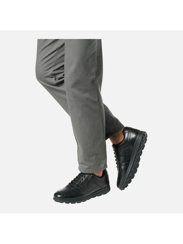 Geox Čierne pánske tenisky Geox Spherica EC12