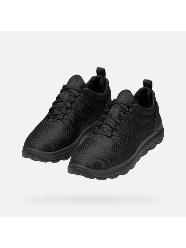 Geox Čierne pánske tenisky Geox Spherica 4X4 ABX