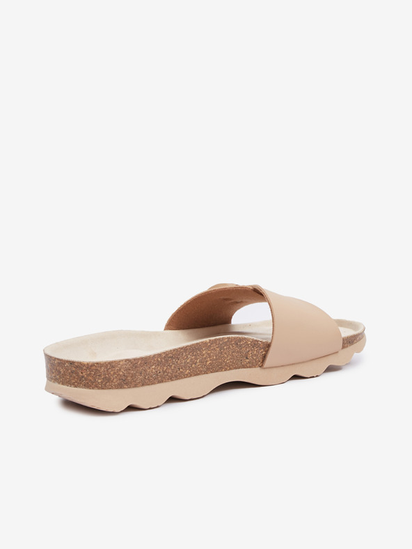 Ojju Béžové dámske papuče OJJU