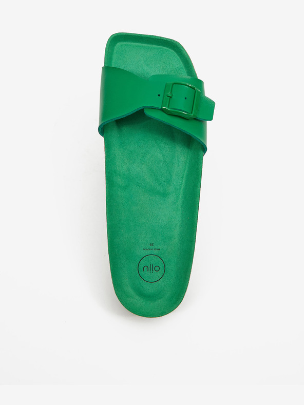 Ojju Zelené dámske papuče OJJU