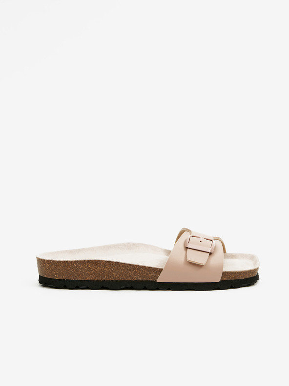 Ojju Svetloružové dámske papuče OJJU