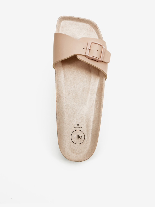 Ojju Svetloružové dámske papuče OJJU