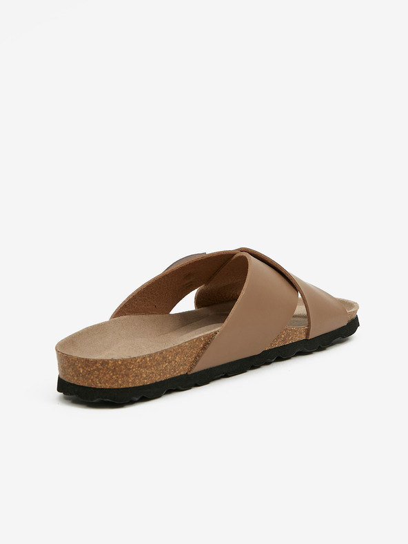 Ojju Hnedé pánske papuče OJJU