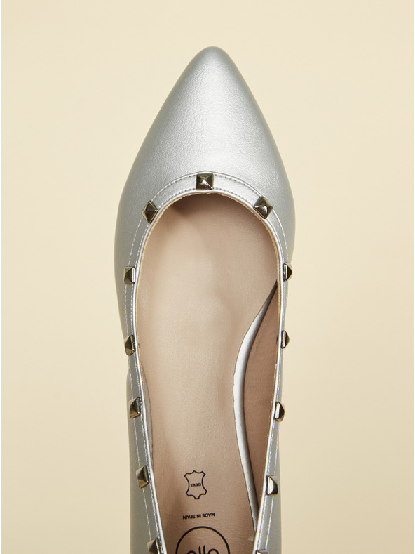 Ojju Balerínky v striebornej farbe OJJU